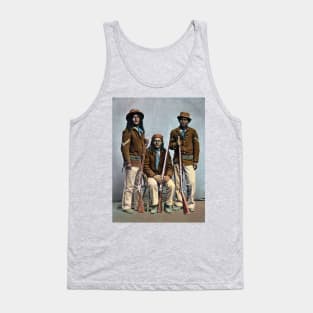 1900 US Army Apache Indian Scouts Tank Top